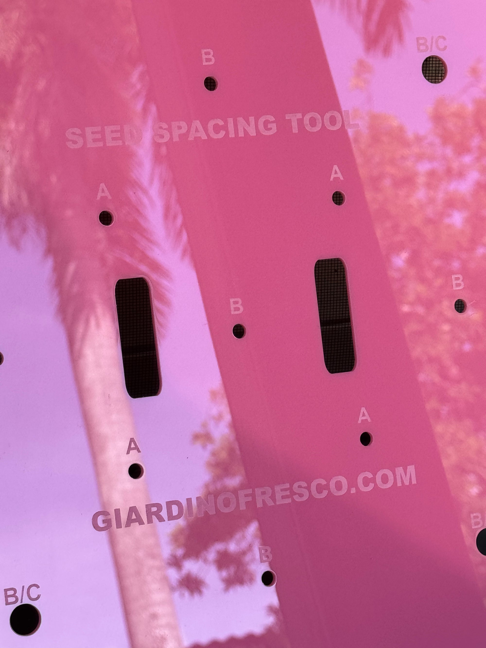 Seed Spacing Tool