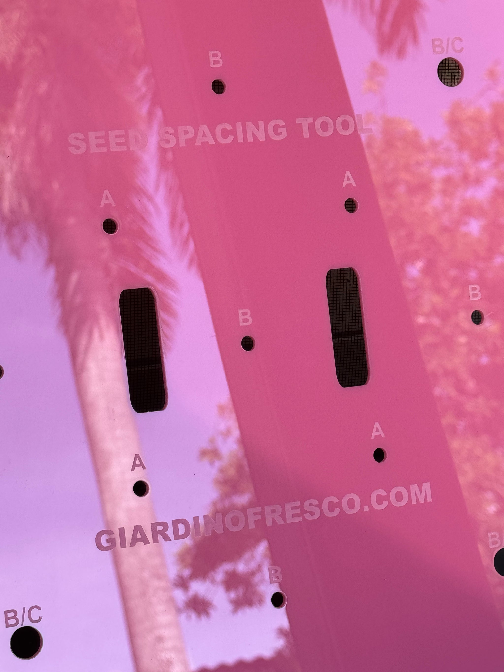 Seed Spacing Tool